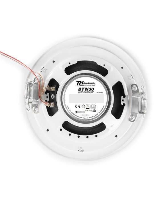 BTW30SET Wall Mounted Audio System with 2 x15W Ceiling Speakers