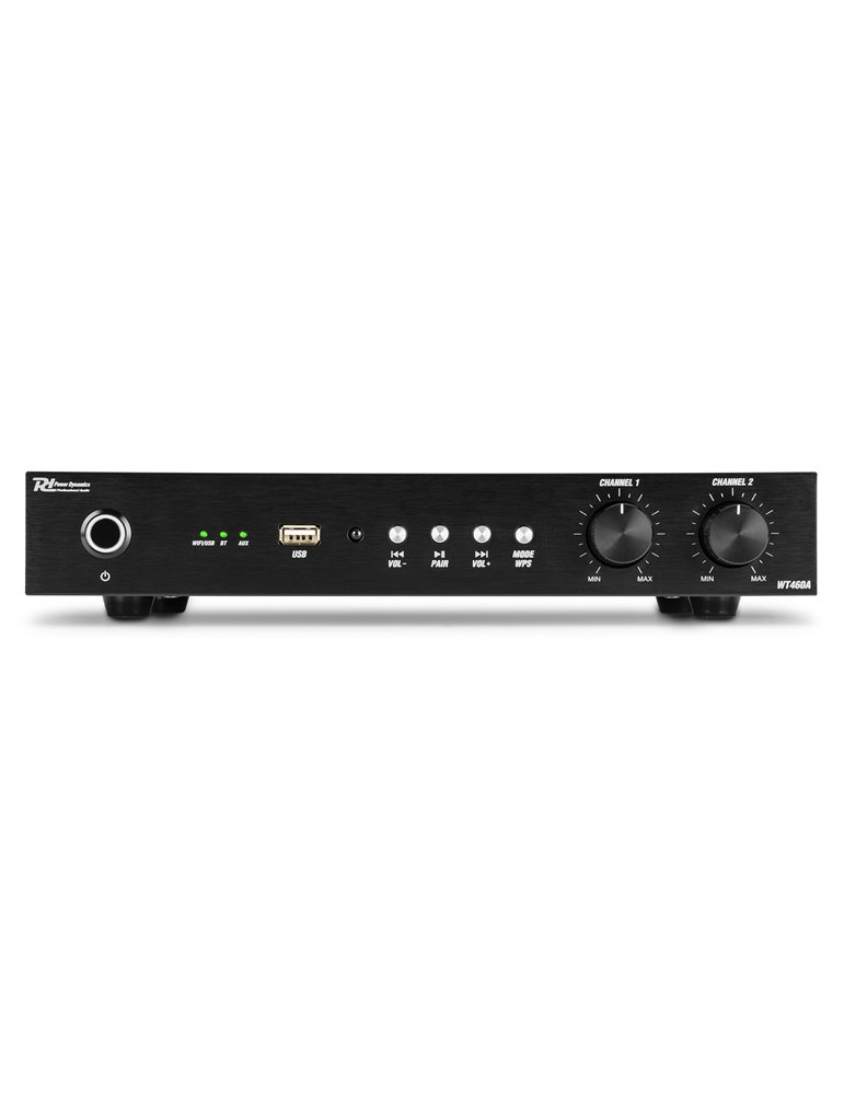 WT460A Amplificador de 4 canales estéreo Wifi