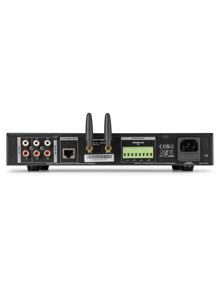 WT460A Amplificador de 4 canales estéreo Wifi