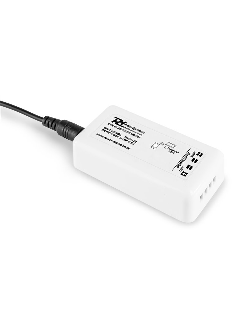 BT10 Amplificador compacto estereo BT