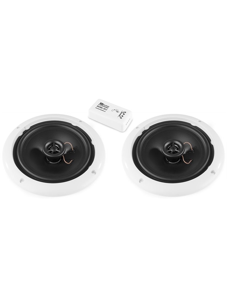 BT10SET Amplificador estereo compacto BT con altavoces de techo 5"