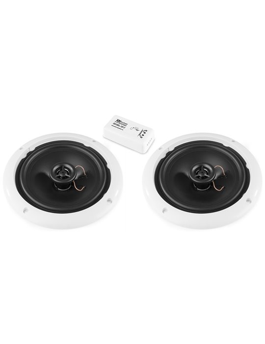 BT10SET Amplificador estereo compacto BT con altavoces de techo 5"