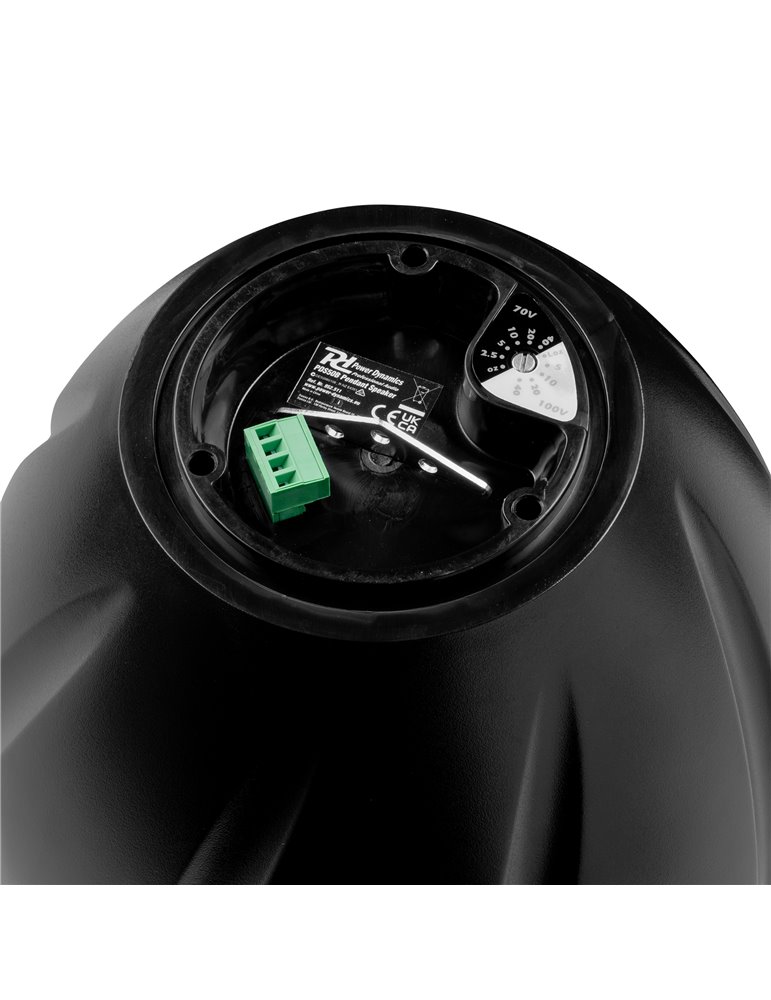 PDS50B Altavoz Colgante 100V 6.5” Negro