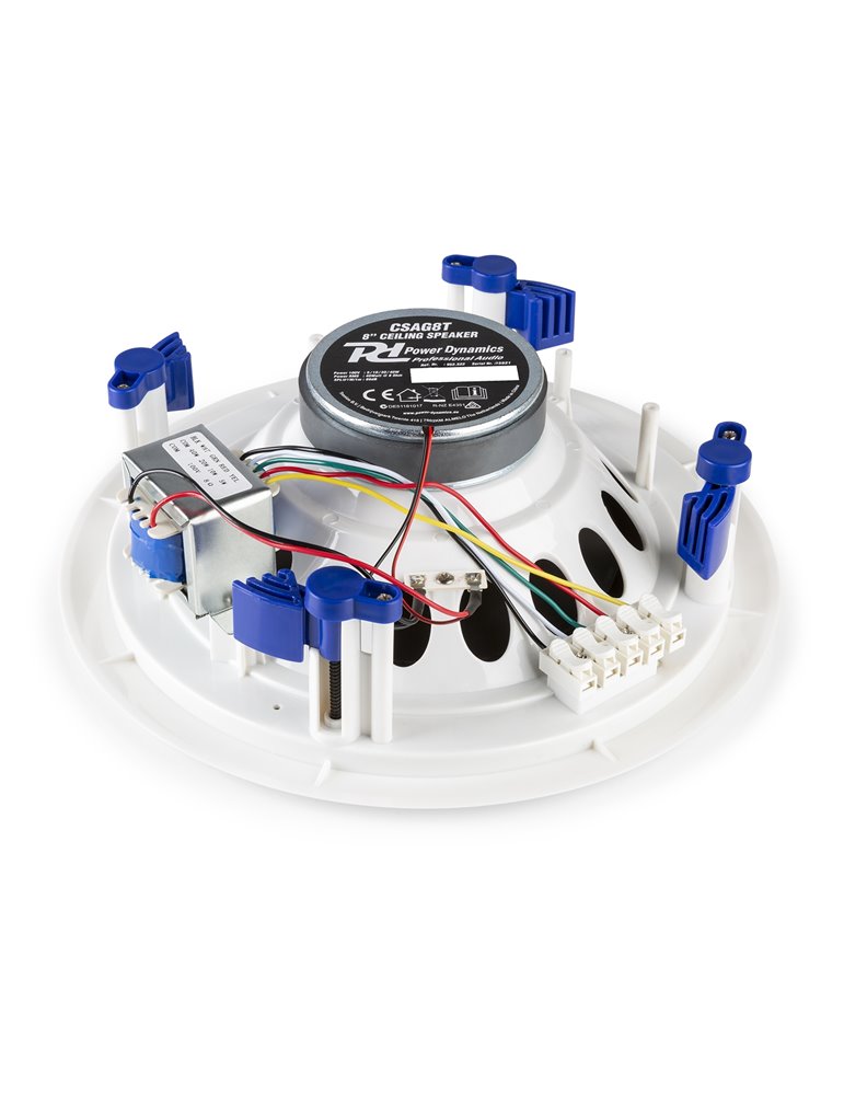 CSAG8T Altavoz de techo 100V 8” Alu