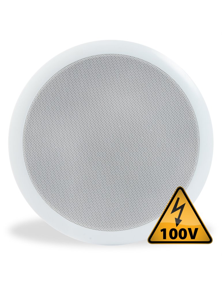 Altavoz de techo 100V 5" Basic Blanco