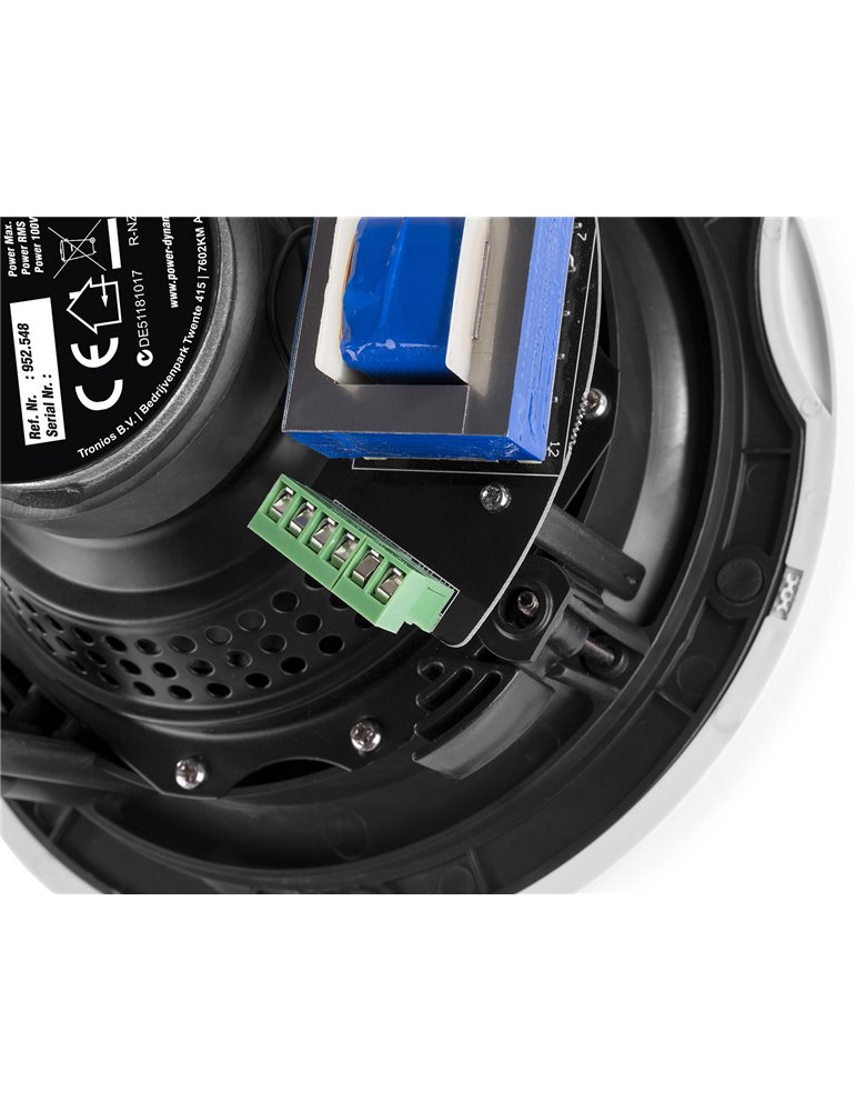 FCS6 Altavoces de techo de bajo perfil 100V 6,5"