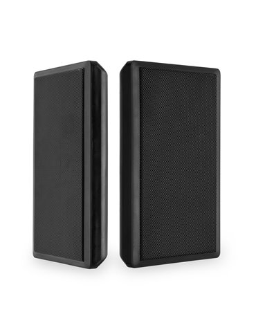 WSF30B Juego de altavoces planos de pared 5.25" 100V Negro 2