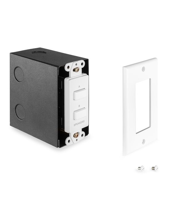 PDWS2 Selector altavoces por pulsador A/B