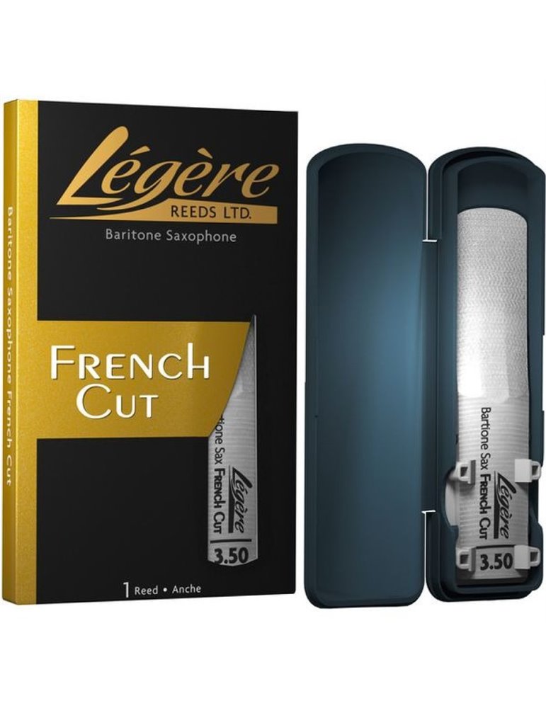 Caña Saxo Barítono Legere French Cut 3½