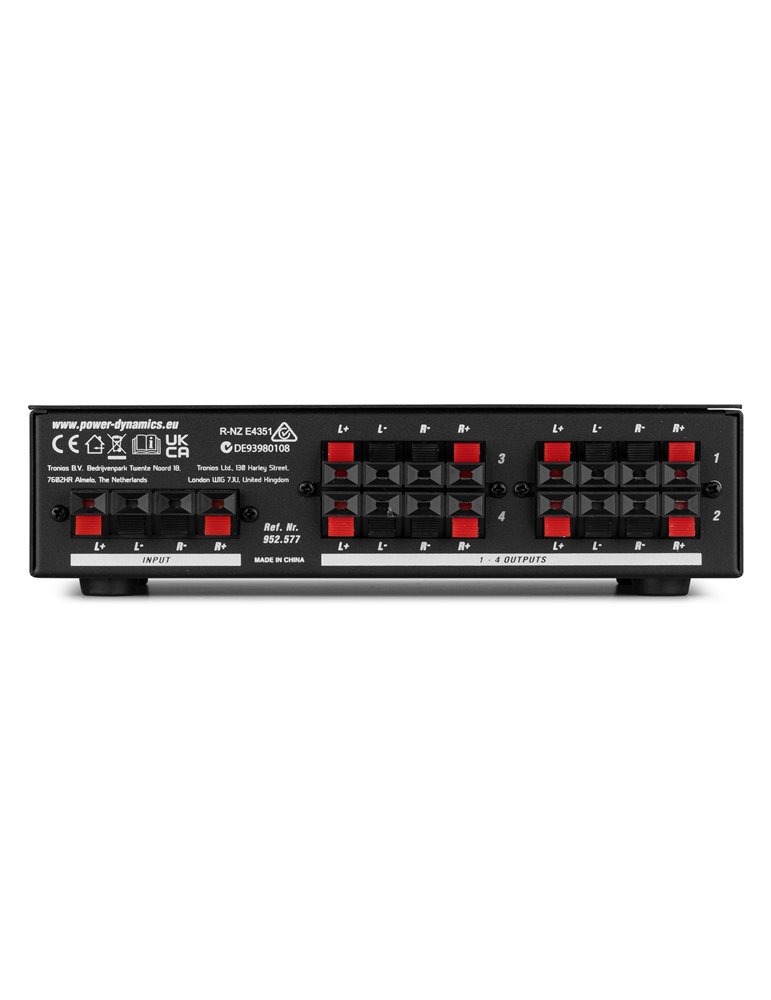 SSW4 Selector de altavoces de 4 vías