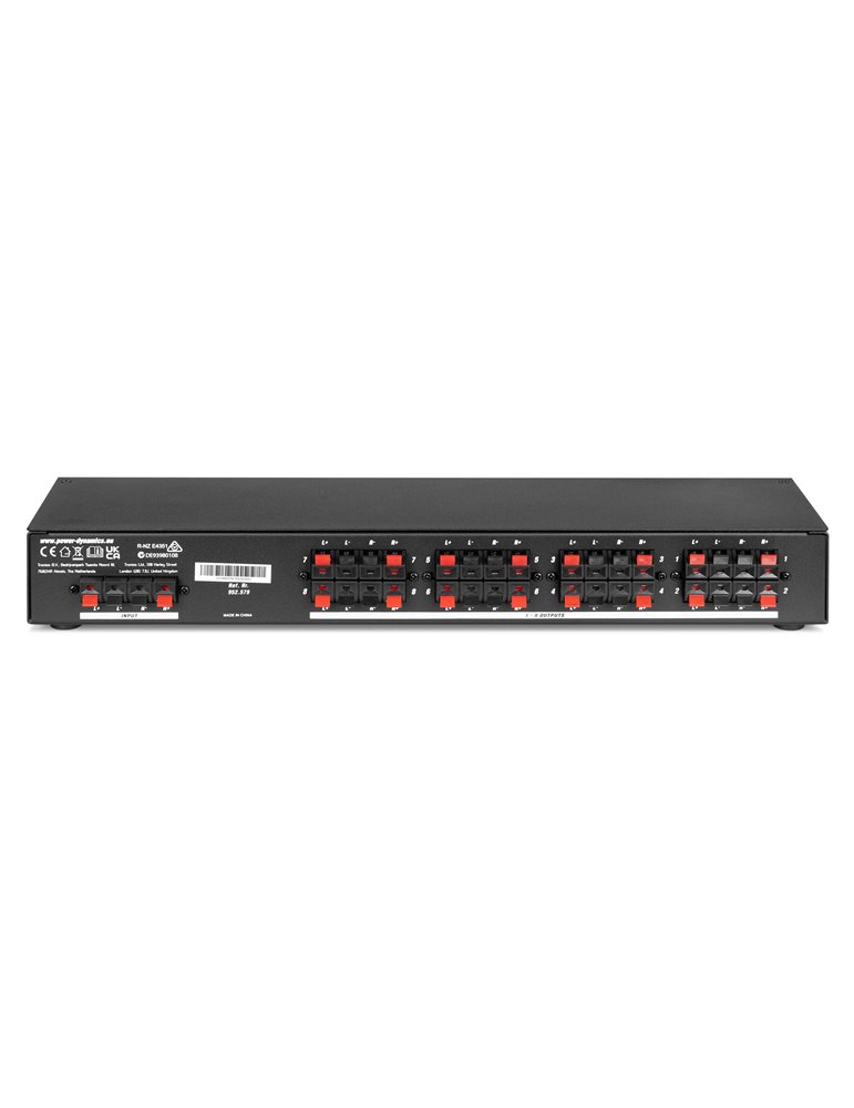 SSW8 Selector de altavoces de 8 vías