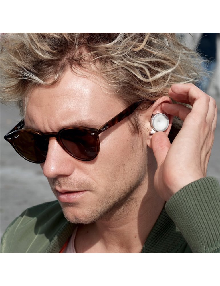 Tapones para oídos Limousine Knops Smooth Blanco