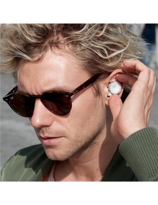 Tapones para oídos Limousine Knops Smooth Blanco