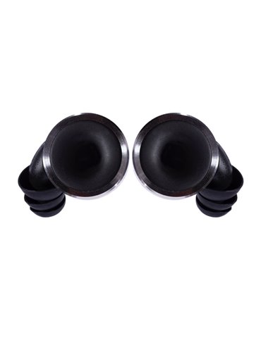 Tapones para oídos Limousine Knops Smooth Negro