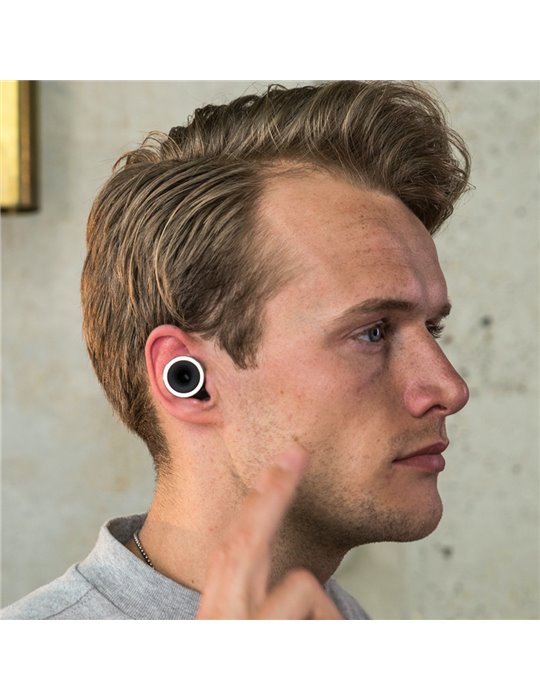 Tapones para oídos Limousine Knops Smooth Negro