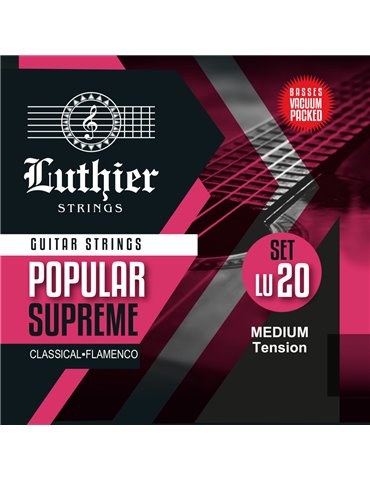 Juego Cuerdas Luthier 20 Clásica LU-20