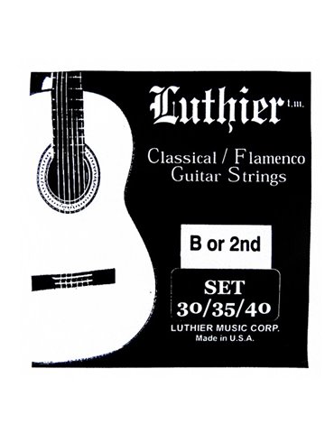 Cuerda 2ª Luthier 30/35/40 Clásica LU-S2-30