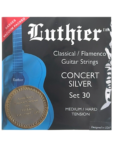 Juego Cuerdas Luthier 30 Super Carbon Clásica LU-30SC 2