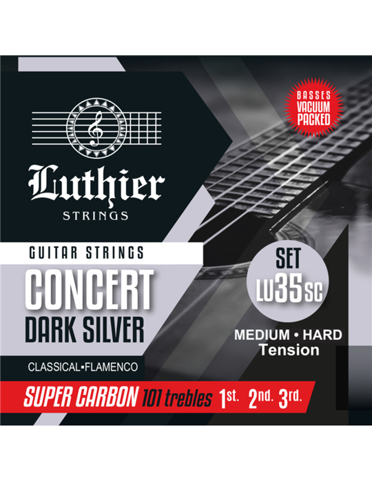 Juego Cuerdas Luthier 35 Super Carbon Clásica LU-35SC