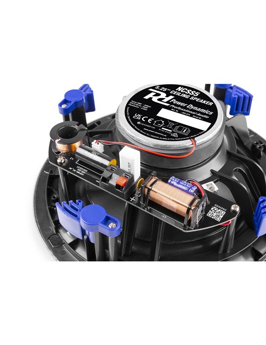 NCSS5 Altavoz de techo de bajo perfil 2 vías 5.25" Blanco