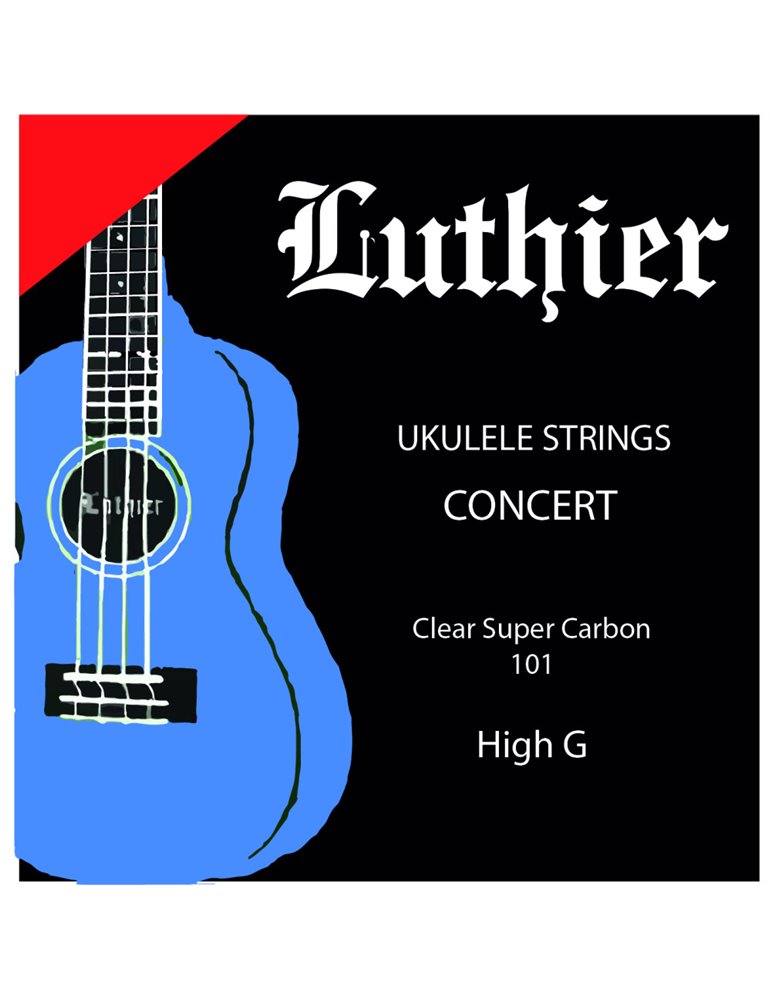 Juego Cuerdas Luthier Ukelele Concert G High LU-UCOH