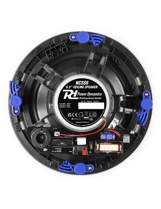 NCSS6 Altavoz de techo de bajo perfil 2 vías 6.5" Blanco