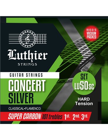 Juego Cuerdas Luthier 50 Super Carbon Clásica LU-50SC