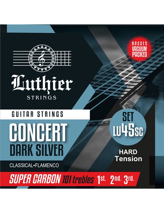 Juego Cuerdas Luthier 45 Super Carbon Clásica LU-45SC