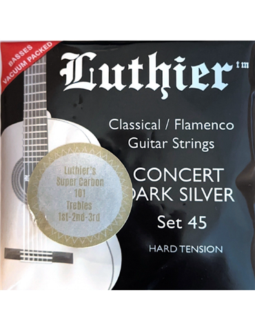 Juego Cuerdas Luthier 45 Super Carbon Clásica LU-45SC 2