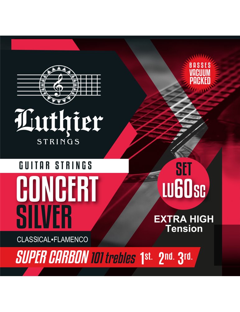 Juego Cuerdas Luthier 60 Super Carbon Clásica LU-60SC