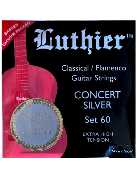 Juego Cuerdas Luthier 60 Super Carbon Clásica LU-60SC