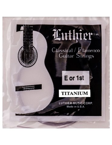 Cuerda 1ª Luthier 30 Titanium Clásica LU-T1-30