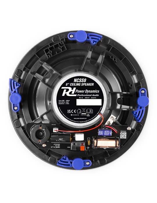 NCSS8 Altavoz de techo de bajo perfil 2 vías 8" Blanco