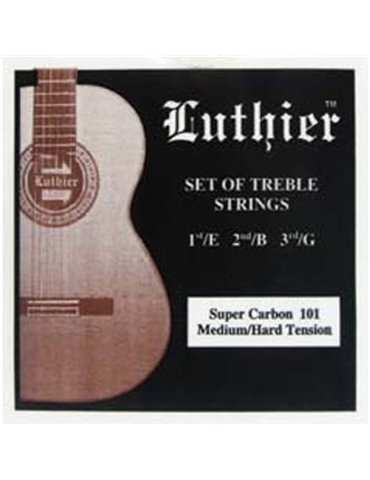 Juego Cuerdas Primas Carbon Luthier LU-123CMH