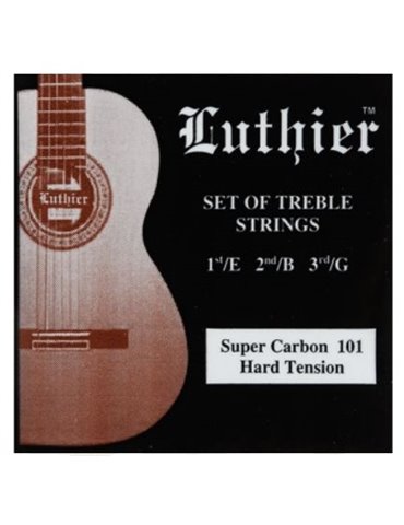 Juego Cuerdas Primas Carbon Luthier LU-123CH