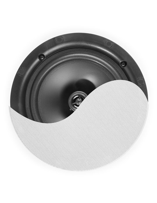 NCBT601 Altavoz de techo de bajo perfil amplificados BT 6.5" Blanco