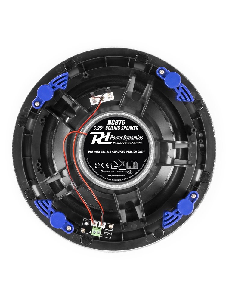 NCBT5 Conjunto altavoces de techo de bajo perfil amplificados BT 5.25" Blanco