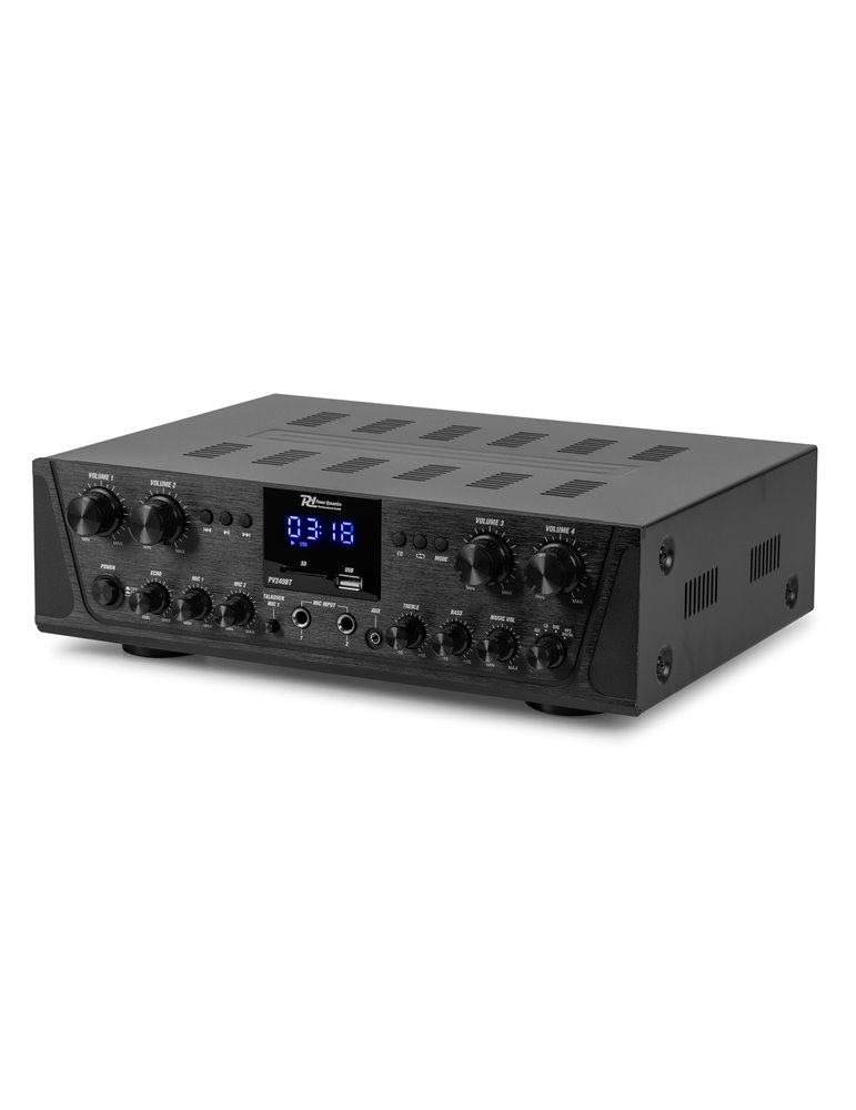 PV240BT Amplificador de audio de 4 zonas 400W