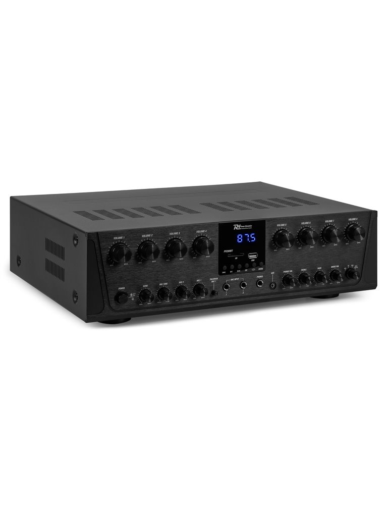 PV280BT Amplificador de audio de 8 zonas 800W