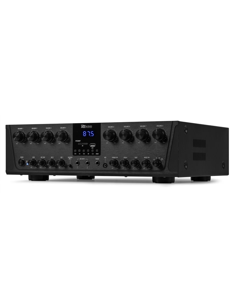 PV280BT Amplificador de audio de 8 zonas 800W