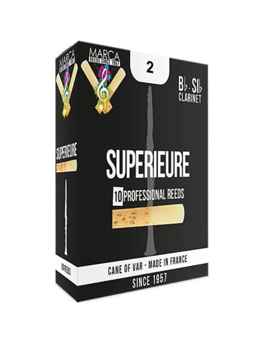 Caja 10 Cañas Clarinete Marca Superieure 2