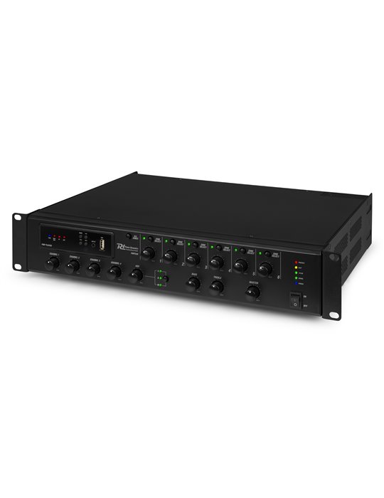 PMP240 Amplificador mezclador para instalación 240W 6 zonas