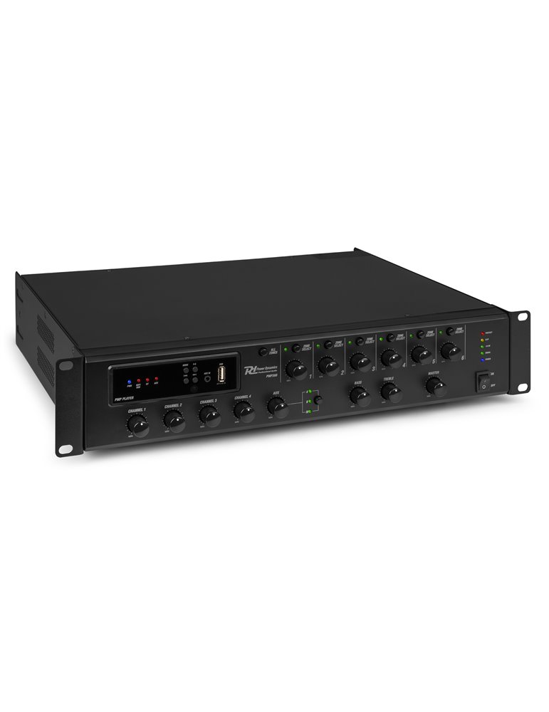PMP360 Amplificador mezclador para instalación 360W 6 zonas