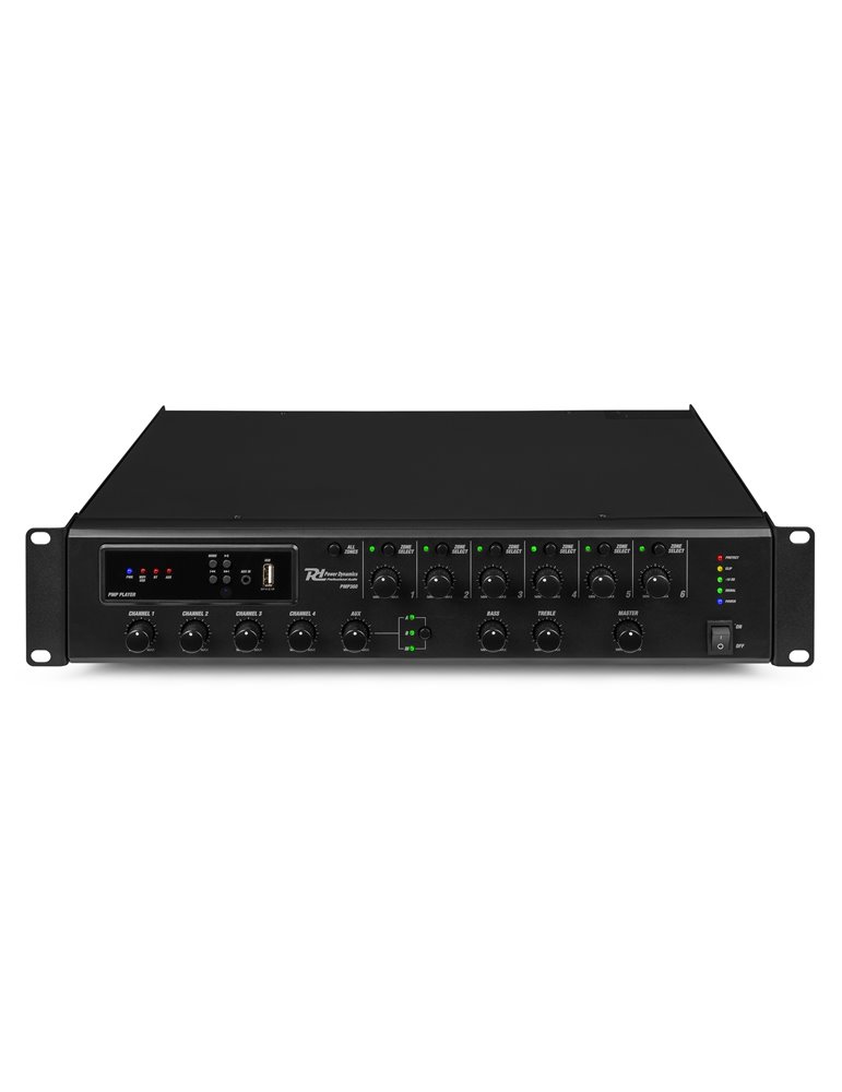 PMP360 Amplificador mezclador para instalación 360W 6 zonas