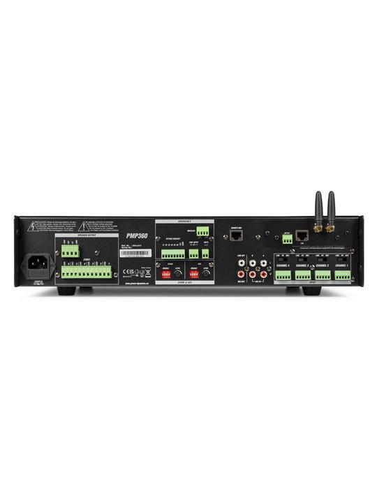 PMP360 Amplificador mezclador para instalación 360W 6 zonas