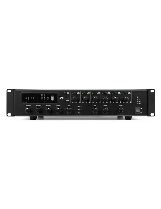 PMP480 Amplificador mezclador para instalación 480W 6 zonas