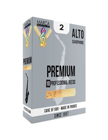 Caja 10 Cañas Saxo Alto Marca Premium 2