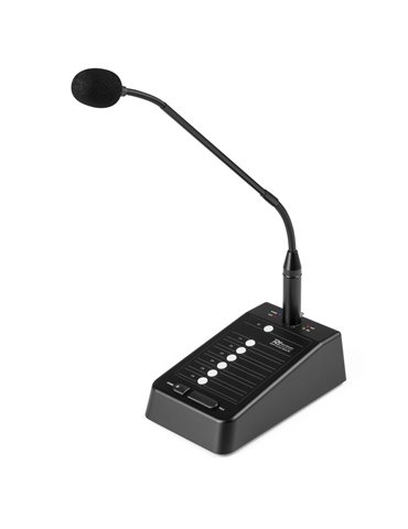 PMPM10 Microfono de avisos 6 Zonas 2