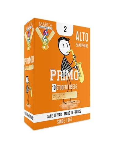 Caja 10 Cañas Saxo Alto Marca Primo 2