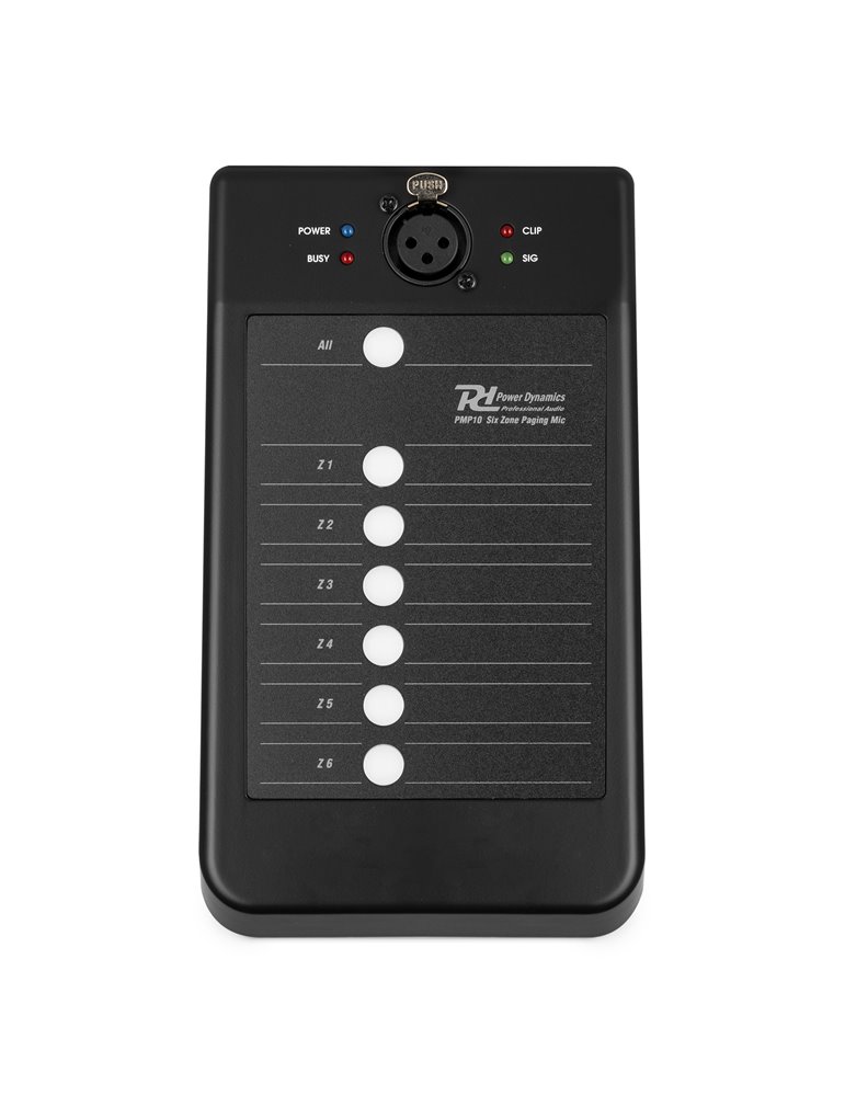 PMPM10 Microfono de avisos 6 Zonas